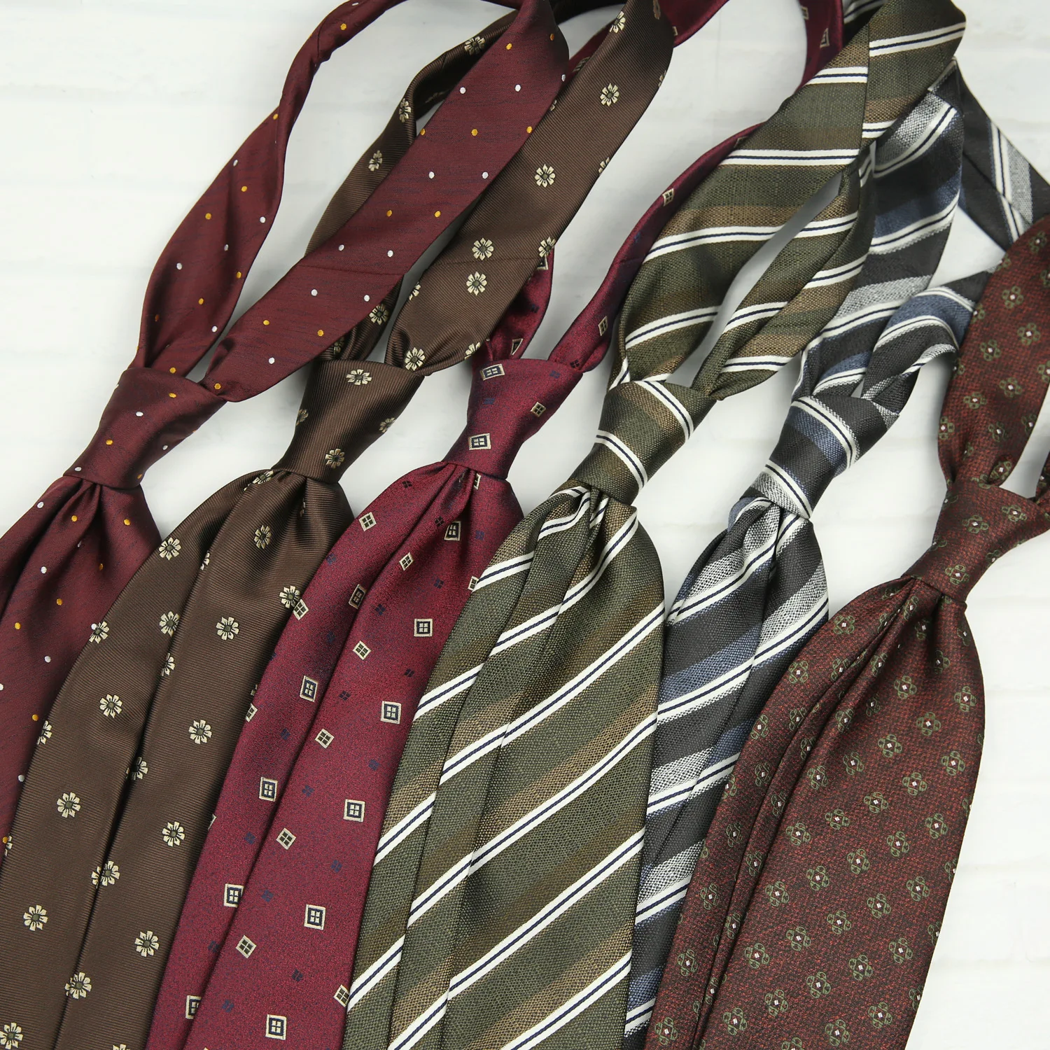8CM Handmade Luxury Stripe Ties Men's Formal Dress Business Neckties Striped Floral Plaid Neck Tie Suit Wedding Tie Accessorries