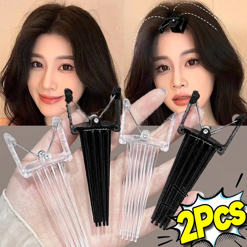 Fashion Fluffy Hairpin Curling Bangs Instant Hair Roots Curling Fixed Shape Styling Volumizing Hair Clips Korean Unisex Headwear