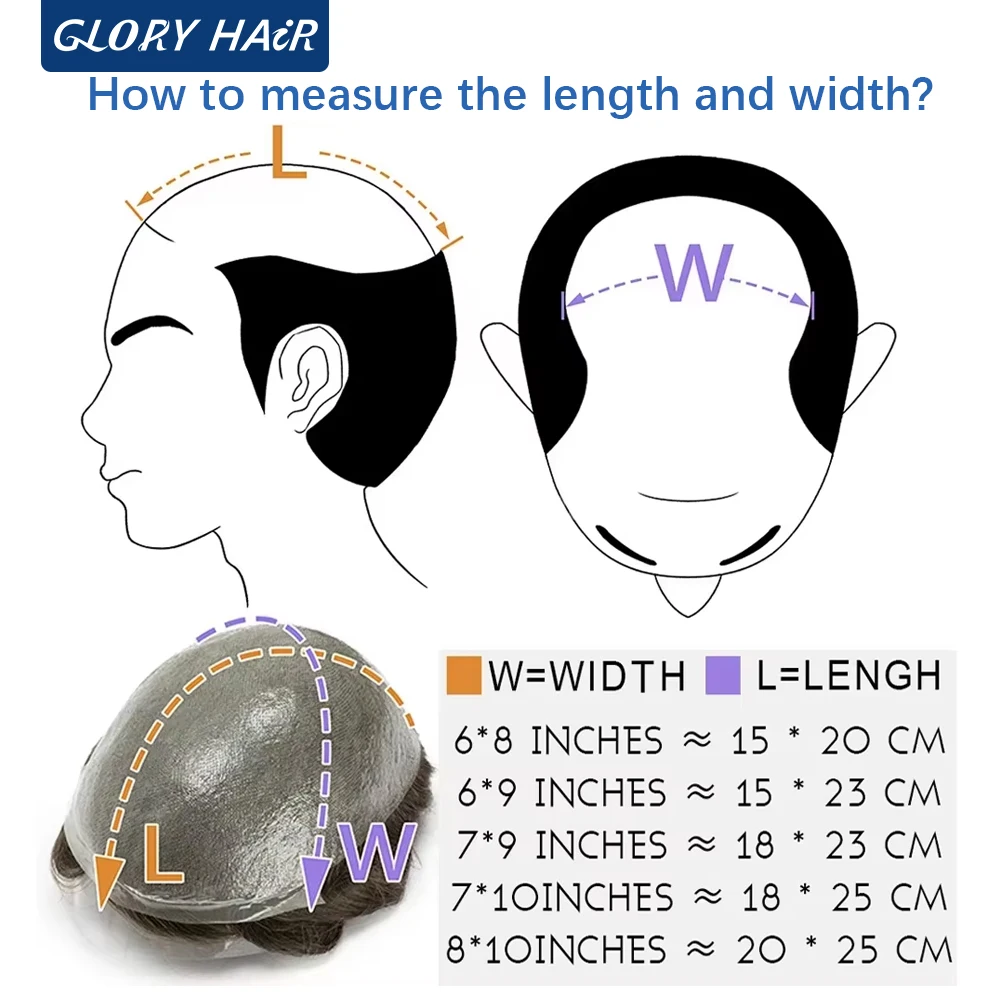 Dura Lace Natural Hairline Lace Toupee Bleached Knots Front Indian Human Hair Toupee For Men Male Hair Prosthesis Korean Lace