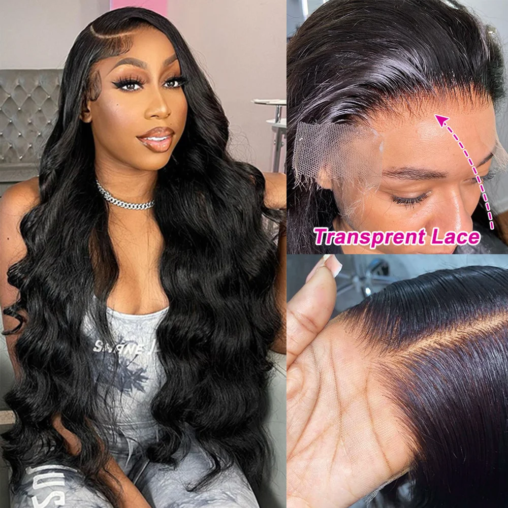 Raw Virgin Vietnamese Wig Transparent Hd Lace Front Human Hair Wig Body Wave Glueless 13X4 360 Full Lace Frontal Wigs For Women