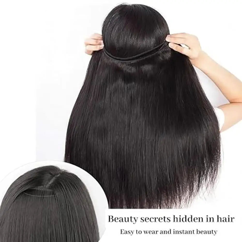 15A Straight Human Hair Weave Brazilian Weave 100% Human Hair Curly Weave Straight Human Hair Delivery in France Within 2-3 Business Days