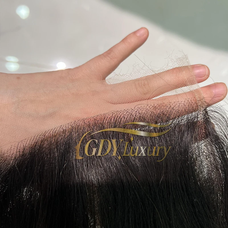 4x6 HD Closure Raw Straight Hair 13x4 Invisible Lace Front human Hair With 4x4 5x5 HD Closure Melt Skins Swiss Lace