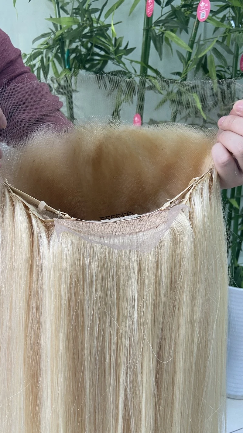 Real HD Lace 613 Blonde 13x6 13x4 Lace Full Frontal HD 5x5 Closure Wig Invisible Melt Skin Lace 100% Human Hair Wigs Queen Hair