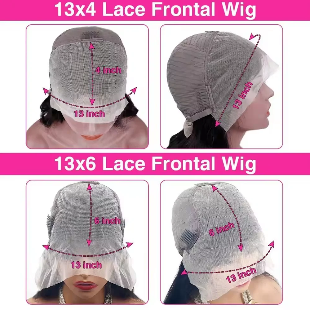 18-46 Inches FB30 Body Wave HD Lace Front Wigs Human Hair 200 Density 13x4 13x6 Transparent Lace Frontal Brazilian Wig for Women