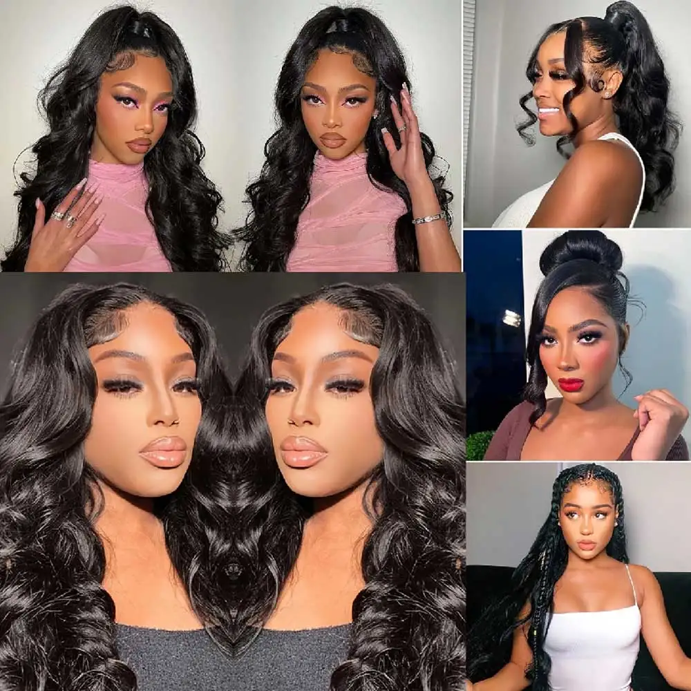 Invisi Strap Snug Fit 360 Full Lace Wig HD Transparent Lace Frontal Body Wave Glueless Human Hair Ready To Wear Wig