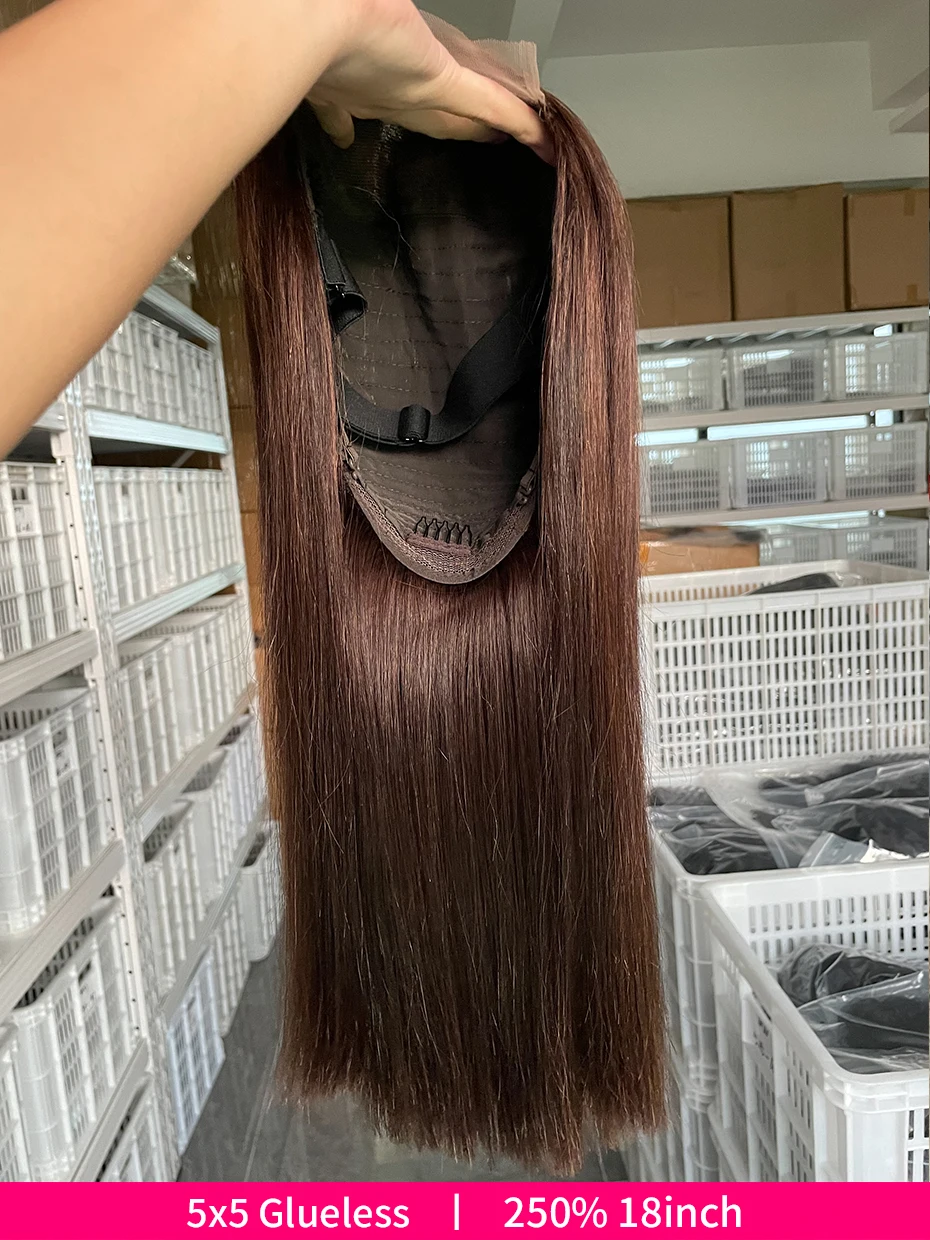 Vietnamese Glueless Wigs 100%human Hair Quality 5x5 Lace Closure Ready to Wear Wig 250 Density 13x6 13x4 Lace Frontal Bob Wig #2