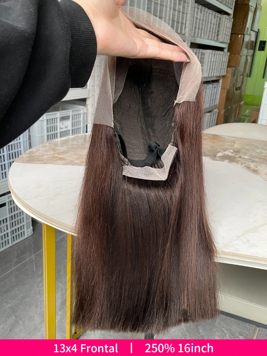 Vietnamese Glueless Wigs 100%human Hair Quality 5x5 Lace Closure Ready to Wear Wig 250 Density 13x6 13x4 Lace Frontal Bob Wig #2
