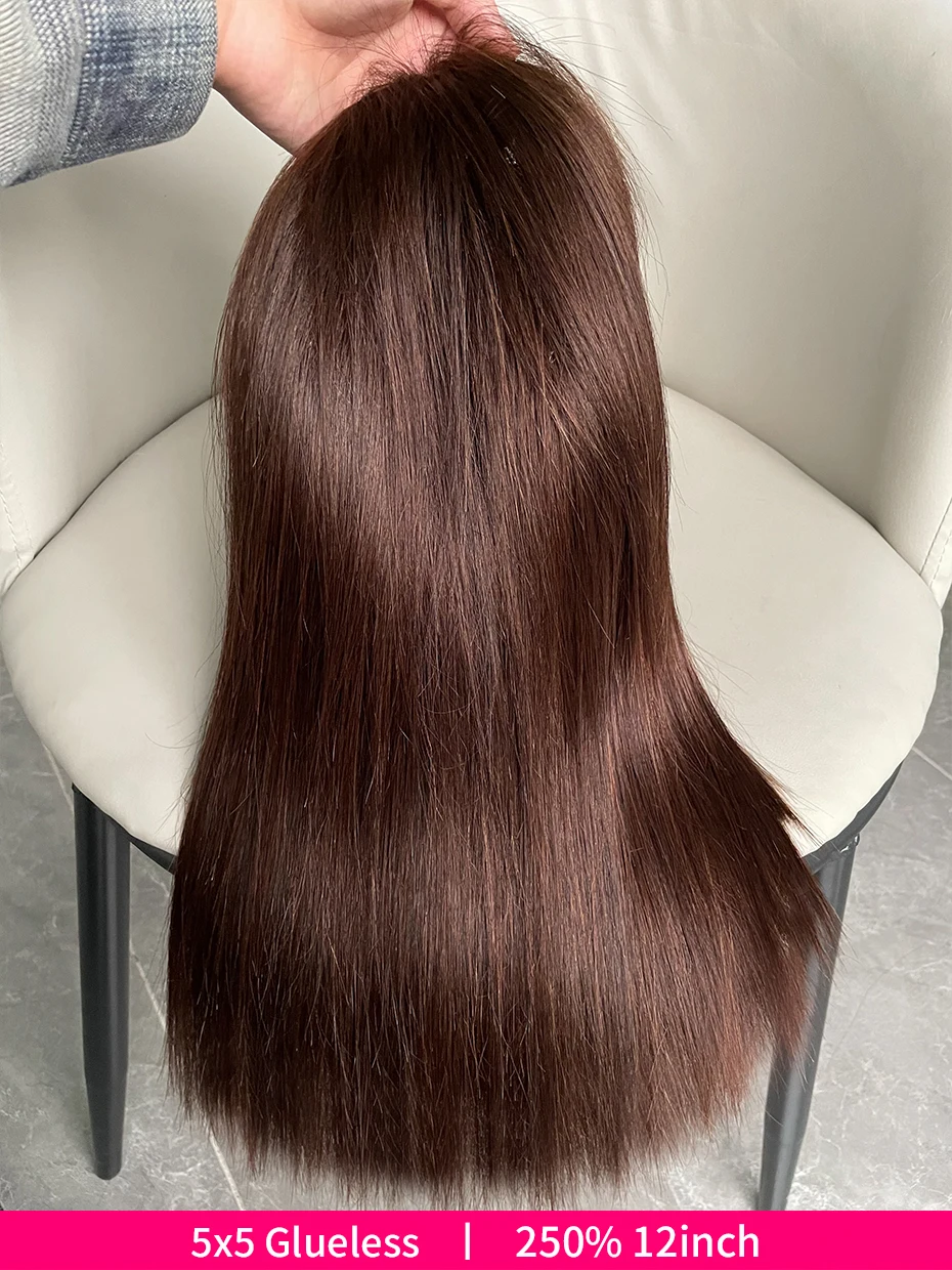 Vietnamese Glueless Wigs 100%human Hair Quality 5x5 Lace Closure Ready to Wear Wig 250 Density 13x6 13x4 Lace Frontal Bob Wig #2