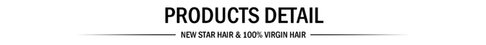 New Star Brazilian Natural Wave Virgin Human Hair 3 Bundle Thick Extension Intact Cuticle Unprocessed Water wave Hair Weaving