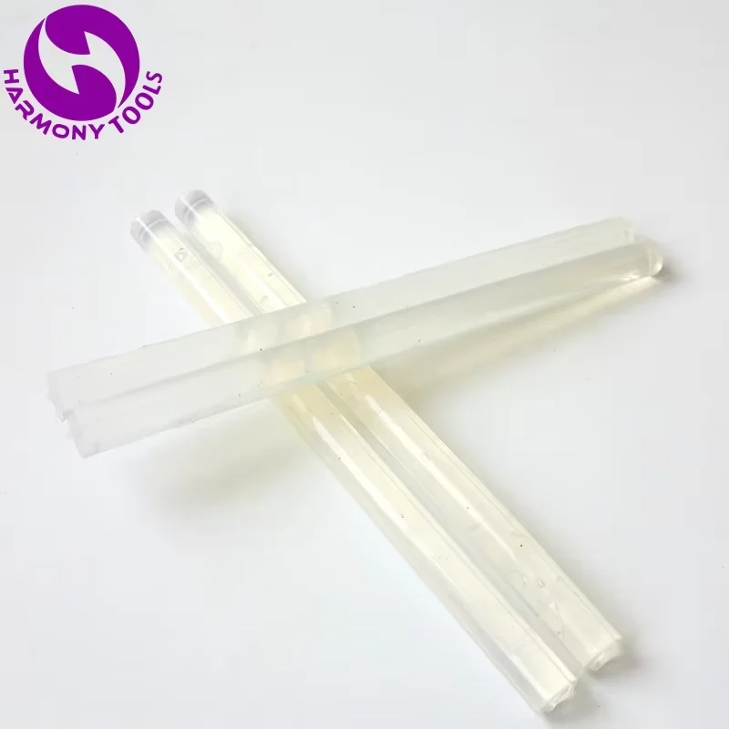 20 Pieces 110mm*180mm Italian Keratin Hotmelt Glue Sticks for Pre Bonded Tip Hair Extensions ( Black, Transparent )
