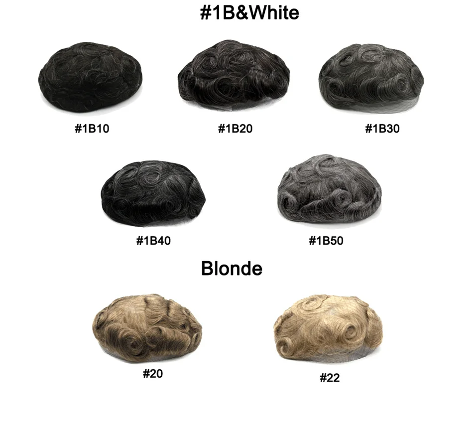 Male Hair Prosthesis 0.1mm Injection Skin Toupee Man Wigs For Men Breathable Australia Swiss Lace and PU Base 100% Human Hair