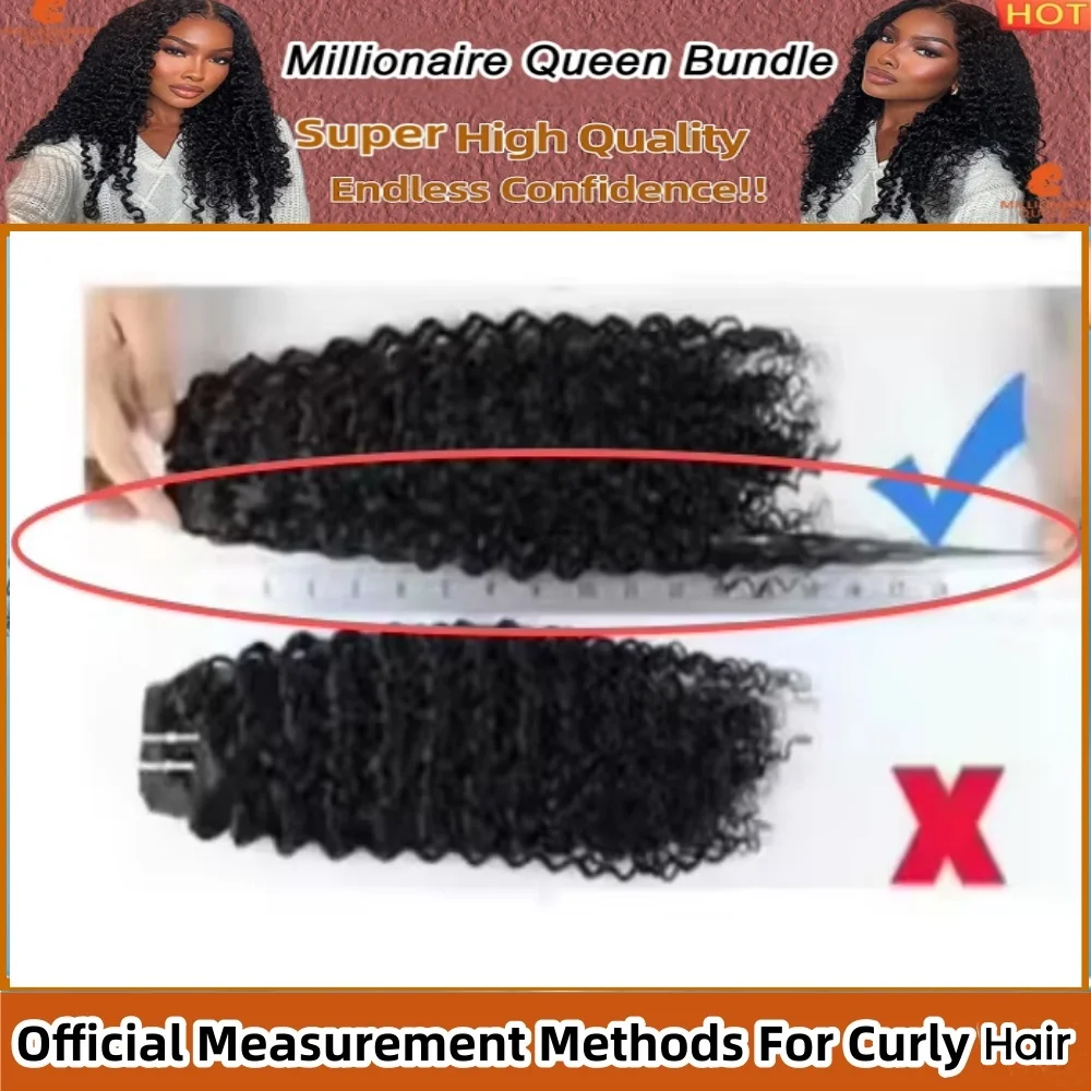 Millionaire Queen Double Weft 3B3C Pixie Curly Bundle 14-26 Inch Human Hair Curly Extension Braid Quick Weave Sew In Bulk Bundle