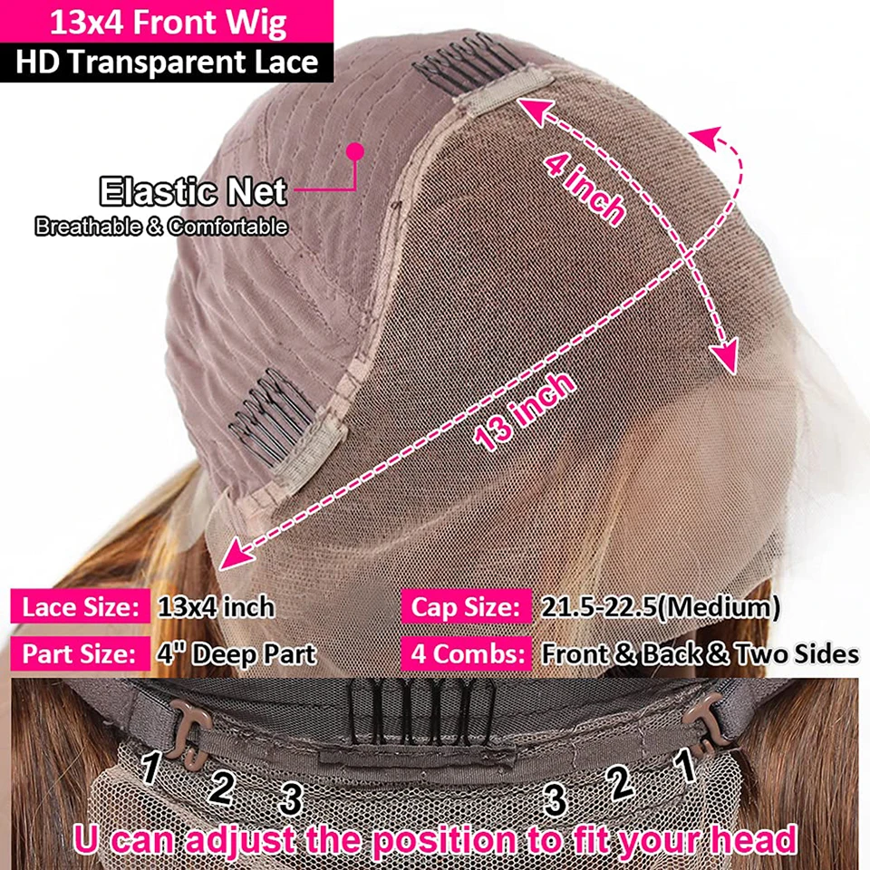 1B/27 Ombre Human Hair Wigs Clearance Sale Body Wave HD Lace Front Wigs For Women Honey Blond Glueless 13X4 Lace Frontal Wig180%