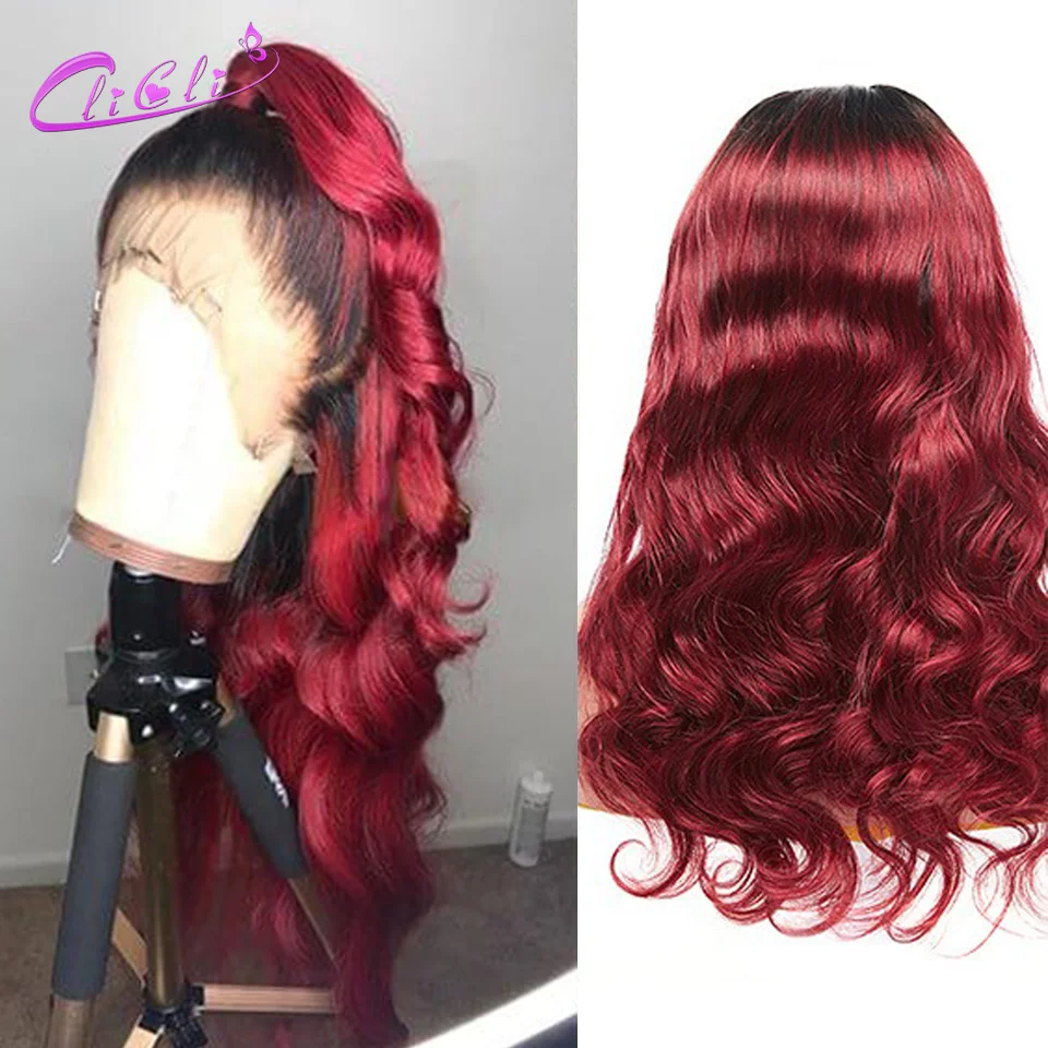 1B/27 Ombre Human Hair Wigs Clearance Sale Body Wave HD Lace Front Wigs For Women Honey Blond Glueless 13X4 Lace Frontal Wig180%