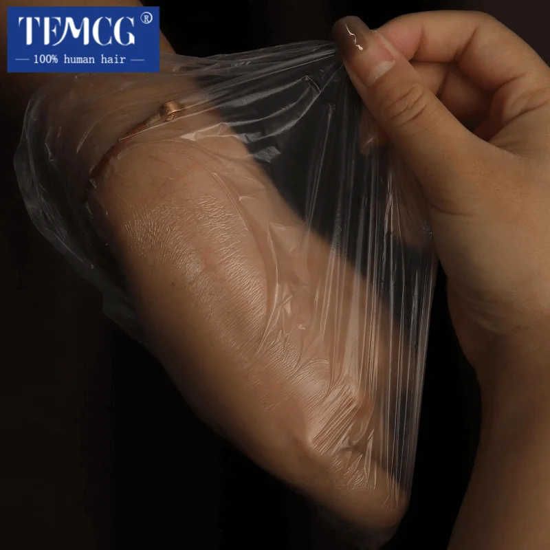 Male Hair Prosthesis Ultra-Thin 0.02-0.03mm Skin V-looped Men Wigs Invisible Hairline Remy Human Hair Men's Capillary Prothesis