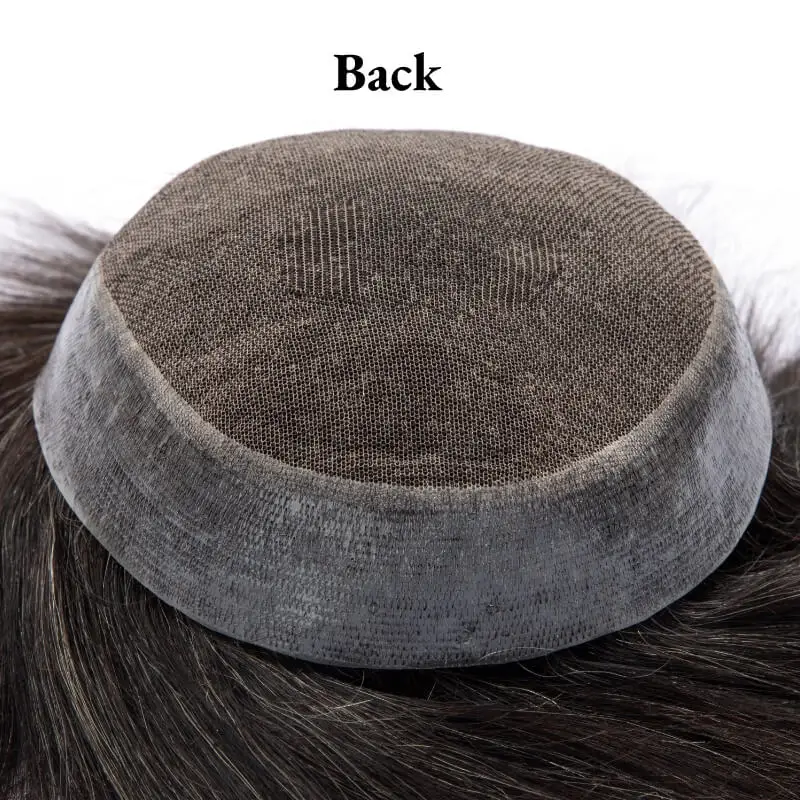Australia Toupee Men Breathable Swiss Lace PU Base Wigs For Men Natural Hairline Replacement System Unit Male Hair Prosthesis