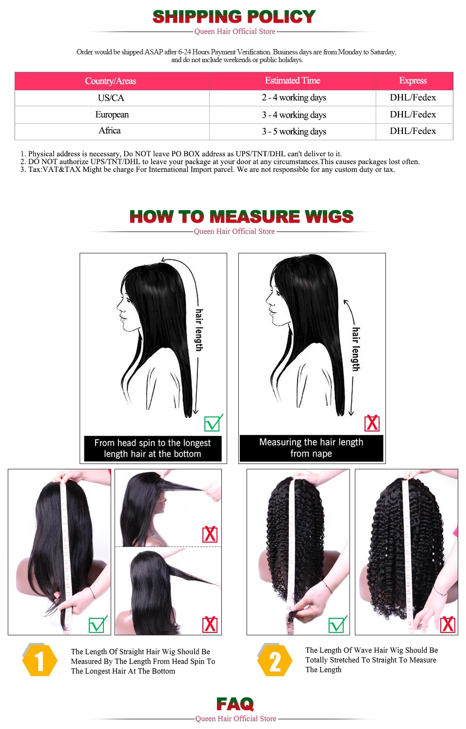 Queen Hair #1 Jet Black Color Burmese Curly Wig Deep Wave 13x6 13x4 Full Frontal 4x4 5x5 6x6 HD Closure 100% Human Raw Hair Wig