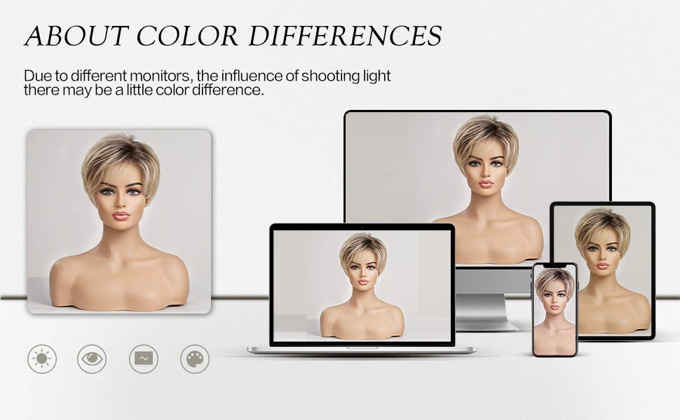 100% Remy Human Hair Transparent Lace Frontal Wig Short Wavy Bob Human Hair Wig Ash Brown Ombre Pixie Cut Hair for White Women