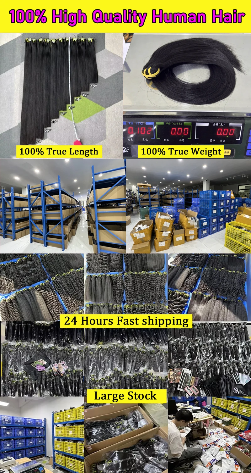 100% Human Hair Double Drawn Kinky Straight Bundles Vietnamese Hair Extensions Yaki Straight Raw Virgin Weave Bundles Human Hair