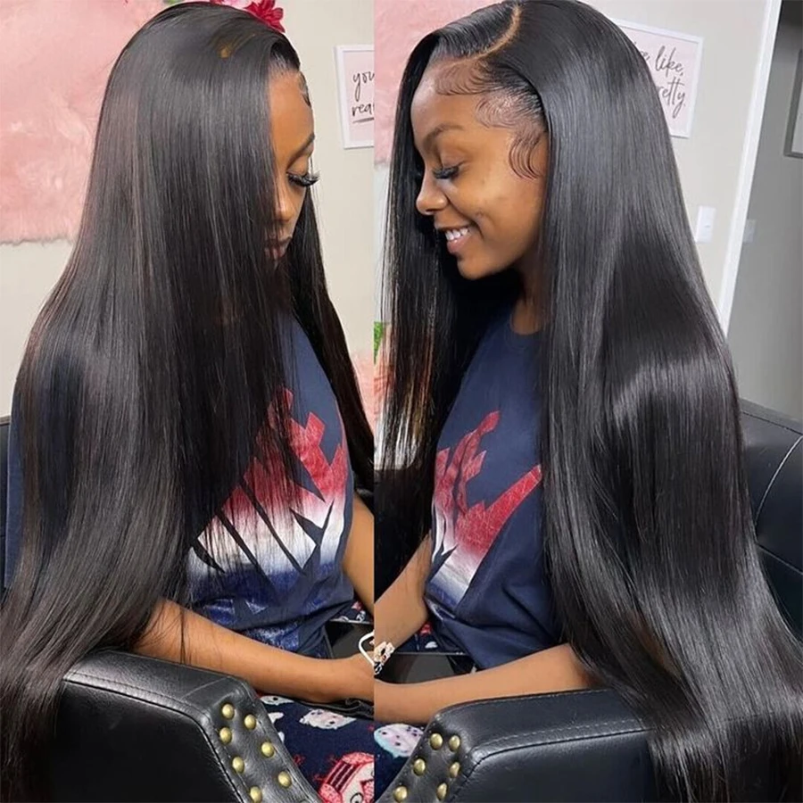 13x4 Straight Human Hair Lace Frontal Wig 12A Virgin Brazilian Hair Wigs for Women Human Hair Wigs on Sale 20-32 inch Wigs