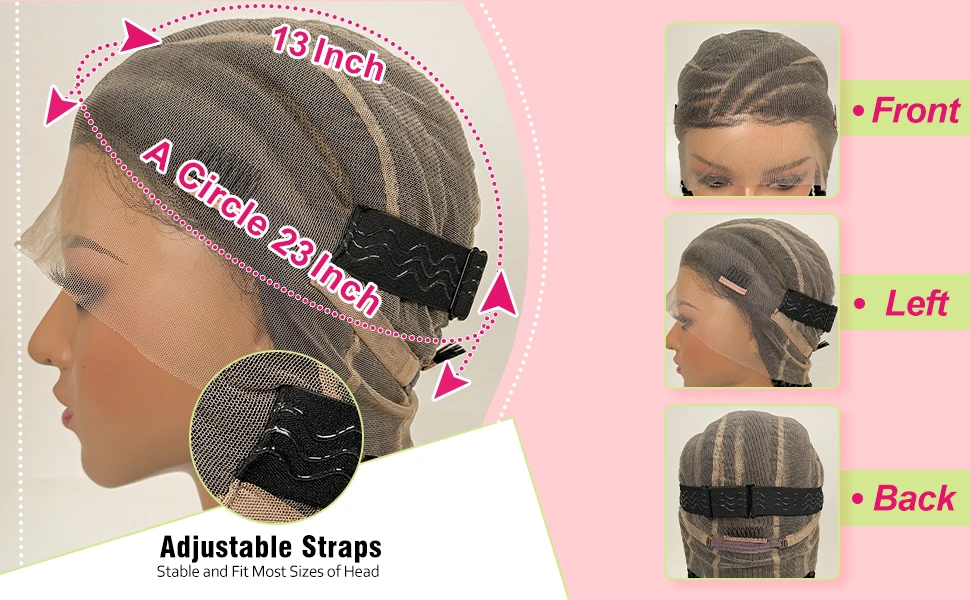Dutch Braids 36in Synthetic Braided Wigs Fulani Braids Cornrow Transparent Full Lace Braided Wig for Black Women