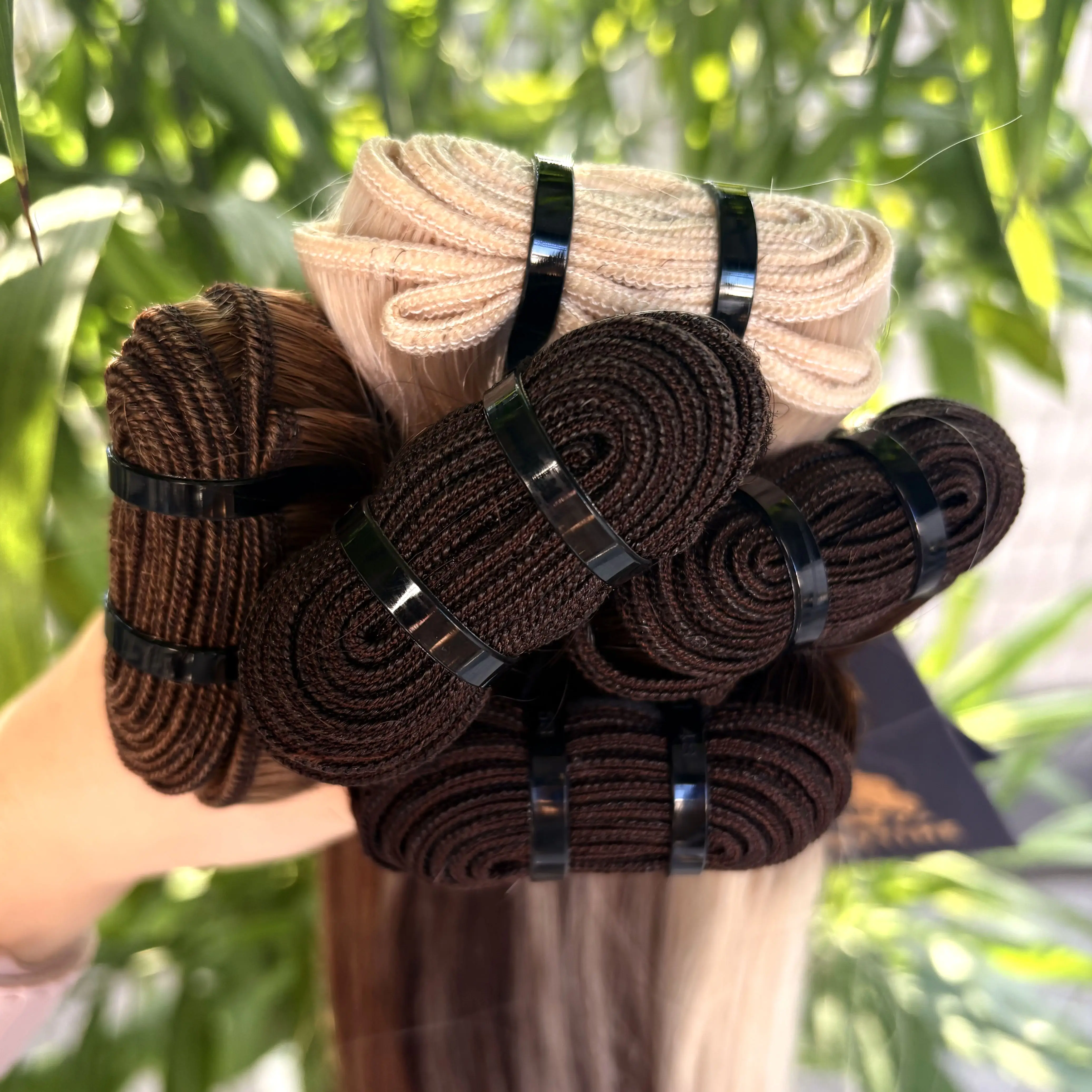 100g/Bundle Straight Human Hair Bundles 15A 100% Raw Vietnamese Human Hair Weft Unprocessed Hair Extensions for Women