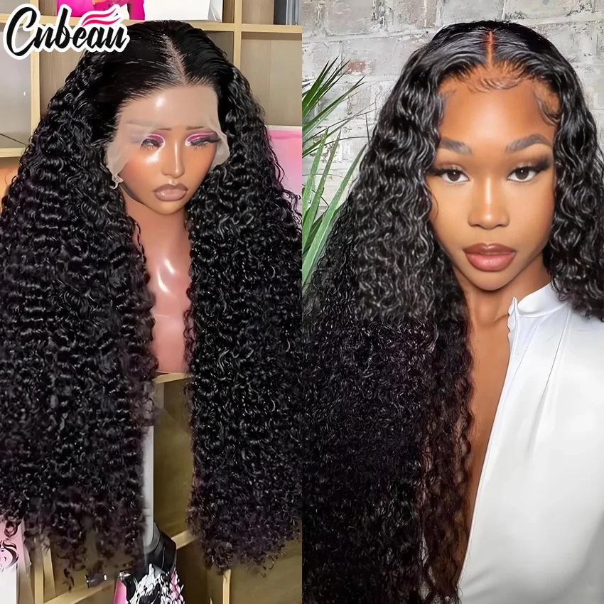 250% Kinky Curly Preplucked Water Jerry Remy 4x4 Closure Human Hair Baby Hairline Go 5x7 Glueless 13x4/13x6 Hd Lace Frontal Wigs