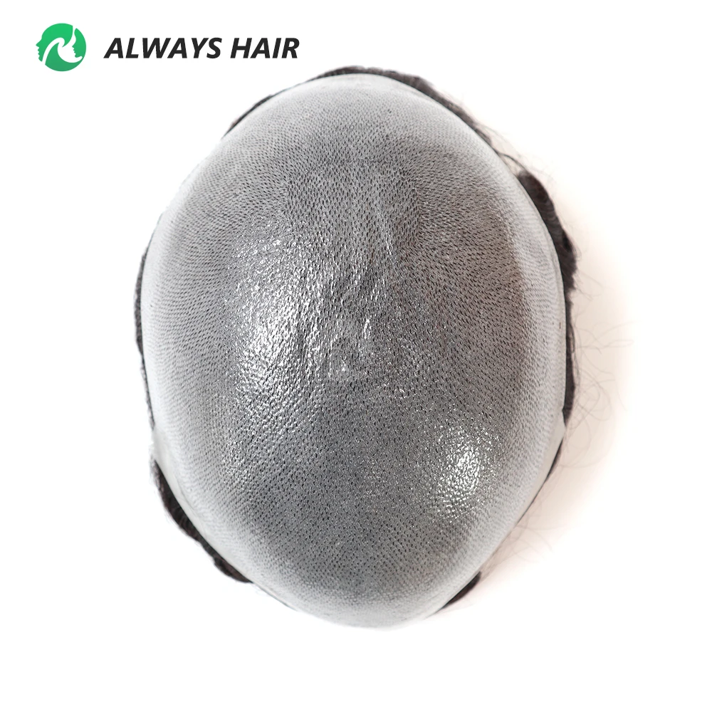 OS25 - Undetectable Mens Toupee Super Thin Skin Hair Replacement System for Men Natural Hairline Wig Man