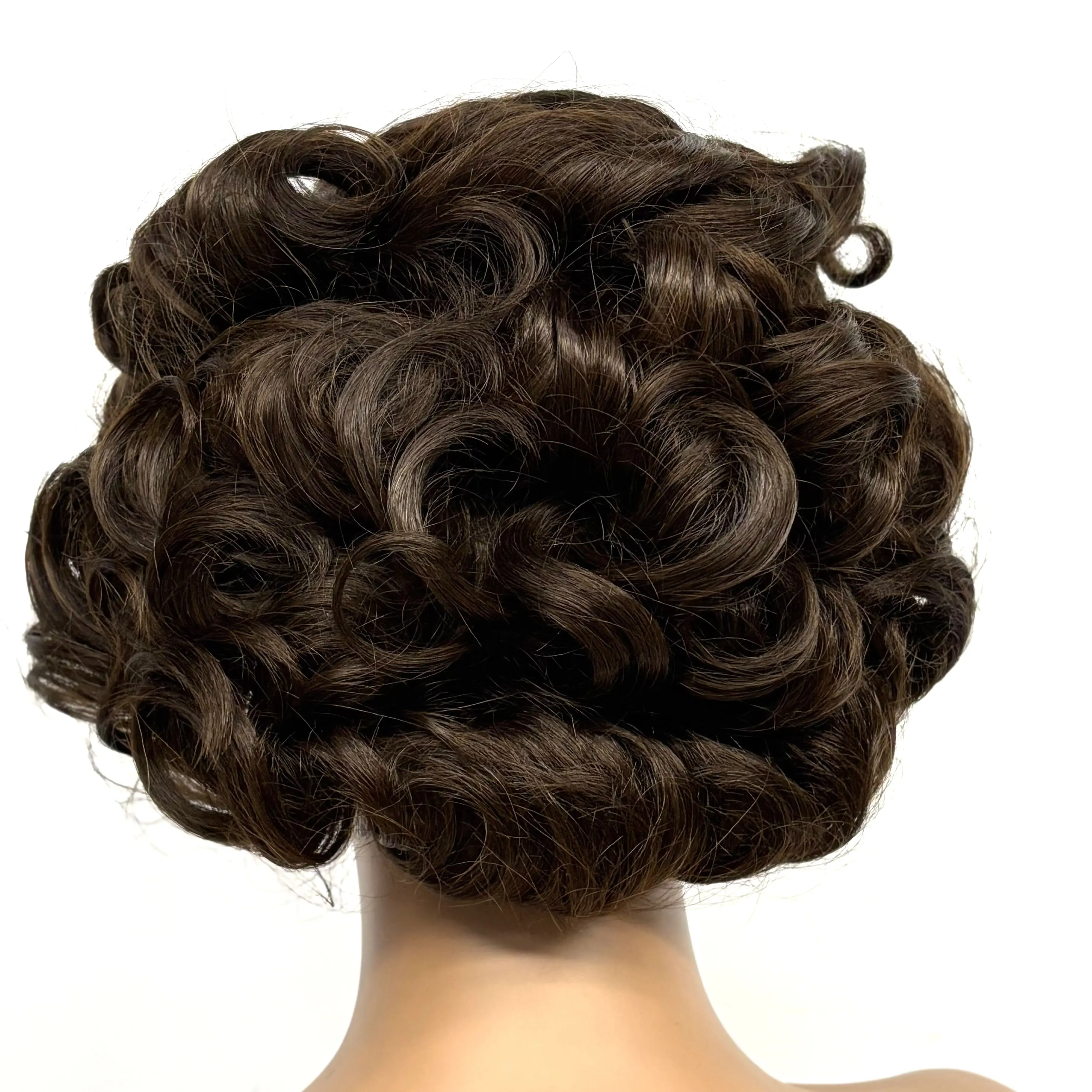12inch 5x5 Transparent Lace Closure Blonde 613# Loose Wave Human Hair Wigs 280% Density Short Bouncy Curly Bob Wigs for Women