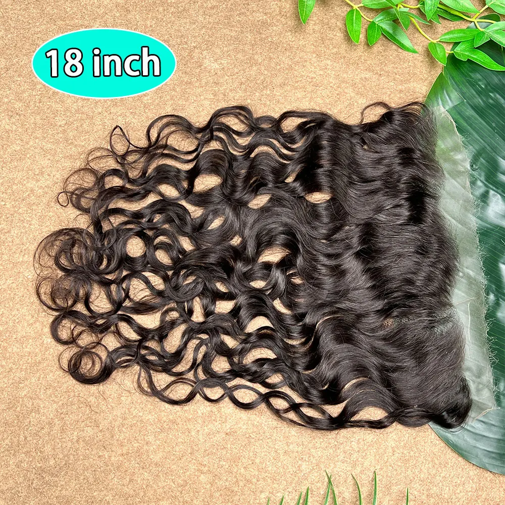 Natural Wave 13x4 HD Lace Frontal Transparent Swiss 5×5 Closure Pre Plucked Ear to Ear Vietnamese Human Hair For Black Women