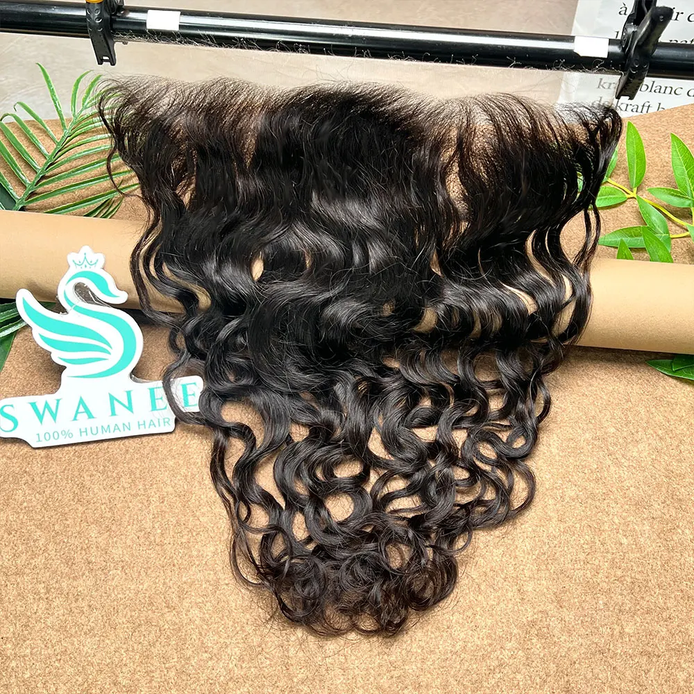 Natural Wave 13x4 HD Lace Frontal Transparent Swiss 5×5 Closure Pre Plucked Ear to Ear Vietnamese Human Hair For Black Women