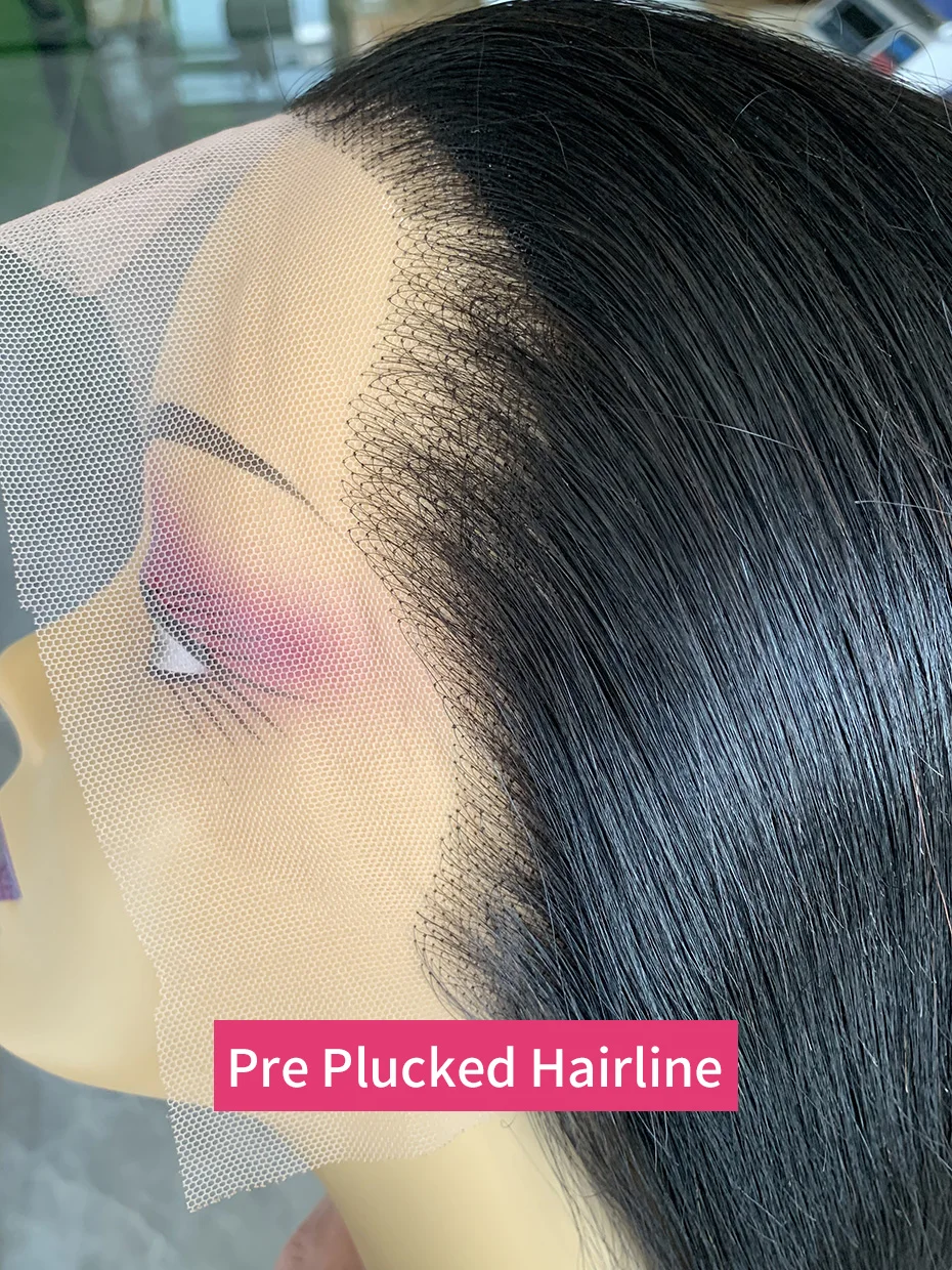 2x6 5x5 Glueless Wig Human Hair Ready to Wear and Go Lace Closure Wigs Vietnamese Bone Straight 250% 300% 13x6 Lace Front Wigs