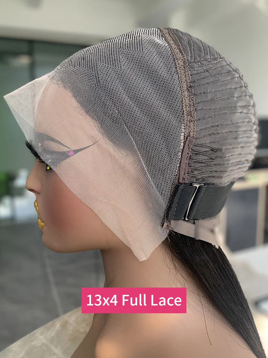 2x6 5x5 Glueless Wig Human Hair Ready to Wear and Go Lace Closure Wigs Vietnamese Bone Straight 250% 300% 13x6 Lace Front Wigs