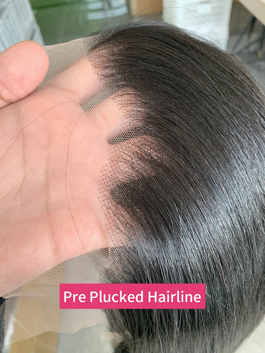 2x6 5x5 Glueless Wig Human Hair Ready to Wear and Go Lace Closure Wigs Vietnamese Bone Straight 250% 300% 13x6 Lace Front Wigs