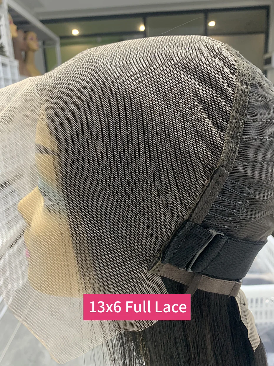 2x6 5x5 Glueless Wig Human Hair Ready to Wear and Go Lace Closure Wigs Vietnamese Bone Straight 250% 300% 13x6 Lace Front Wigs