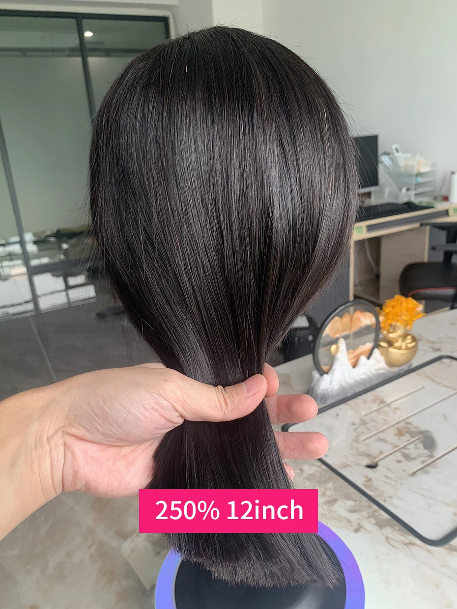 2x6 5x5 Glueless Wig Human Hair Ready to Wear and Go Lace Closure Wigs Vietnamese Bone Straight 250% 300% 13x6 Lace Front Wigs