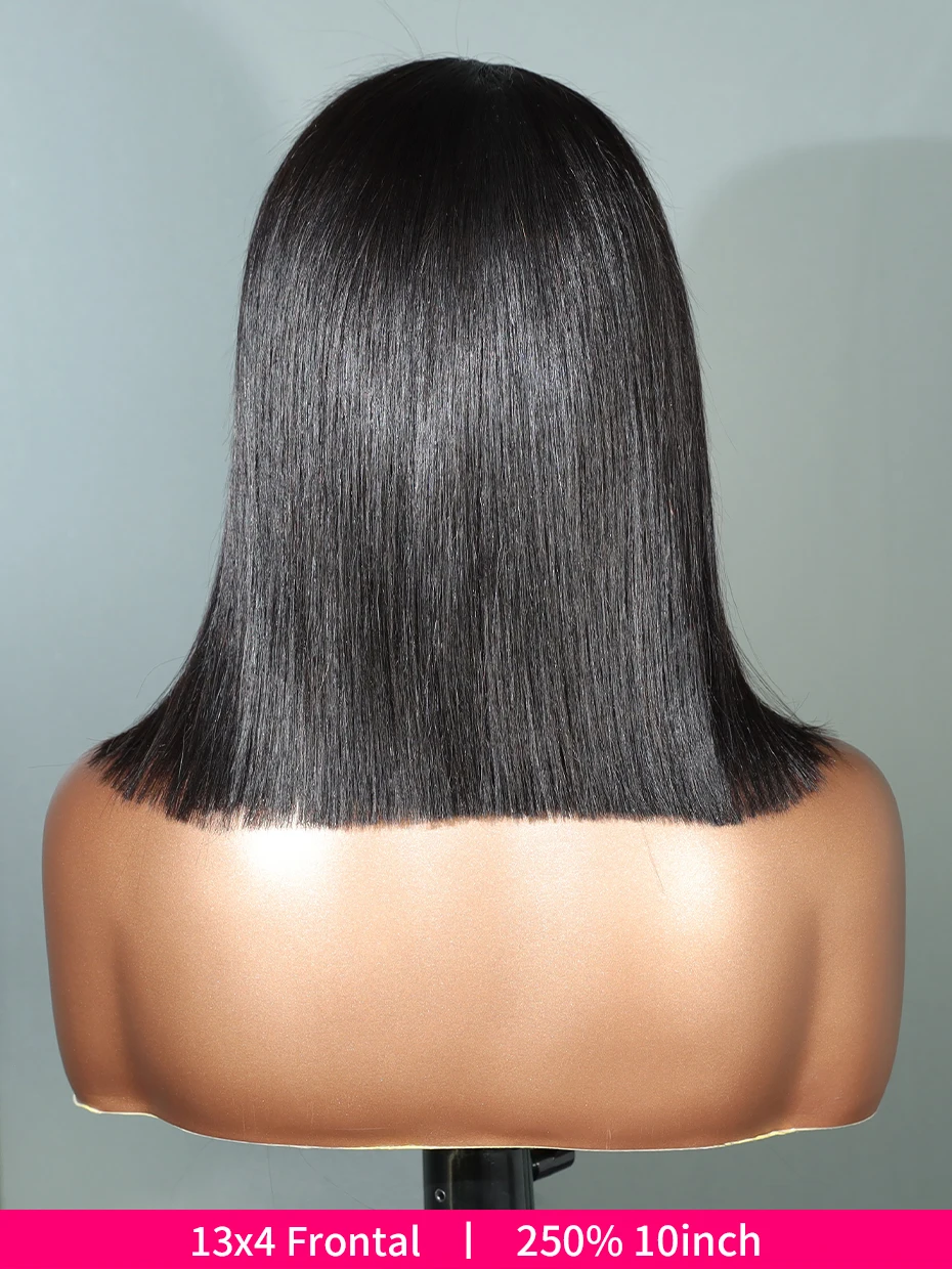 2x6 5x5 Glueless Wig Human Hair Ready to Wear and Go Lace Closure Wigs Vietnamese Bone Straight 250% 300% 13x6 Lace Front Wigs