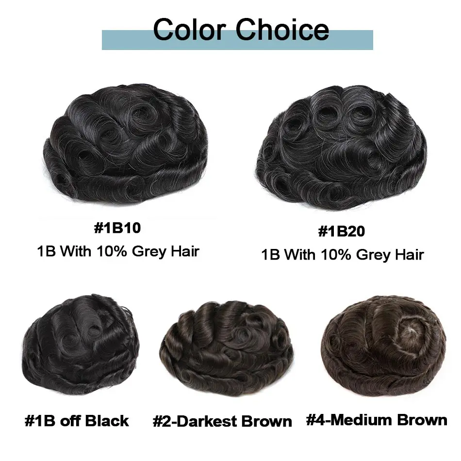 Precut Hairstyle Lace Pu Male Hair Prosthesis Mono Toupee Hair Men Full Lace Hair System For Man Wear And Go Men's Wig Remy Hair