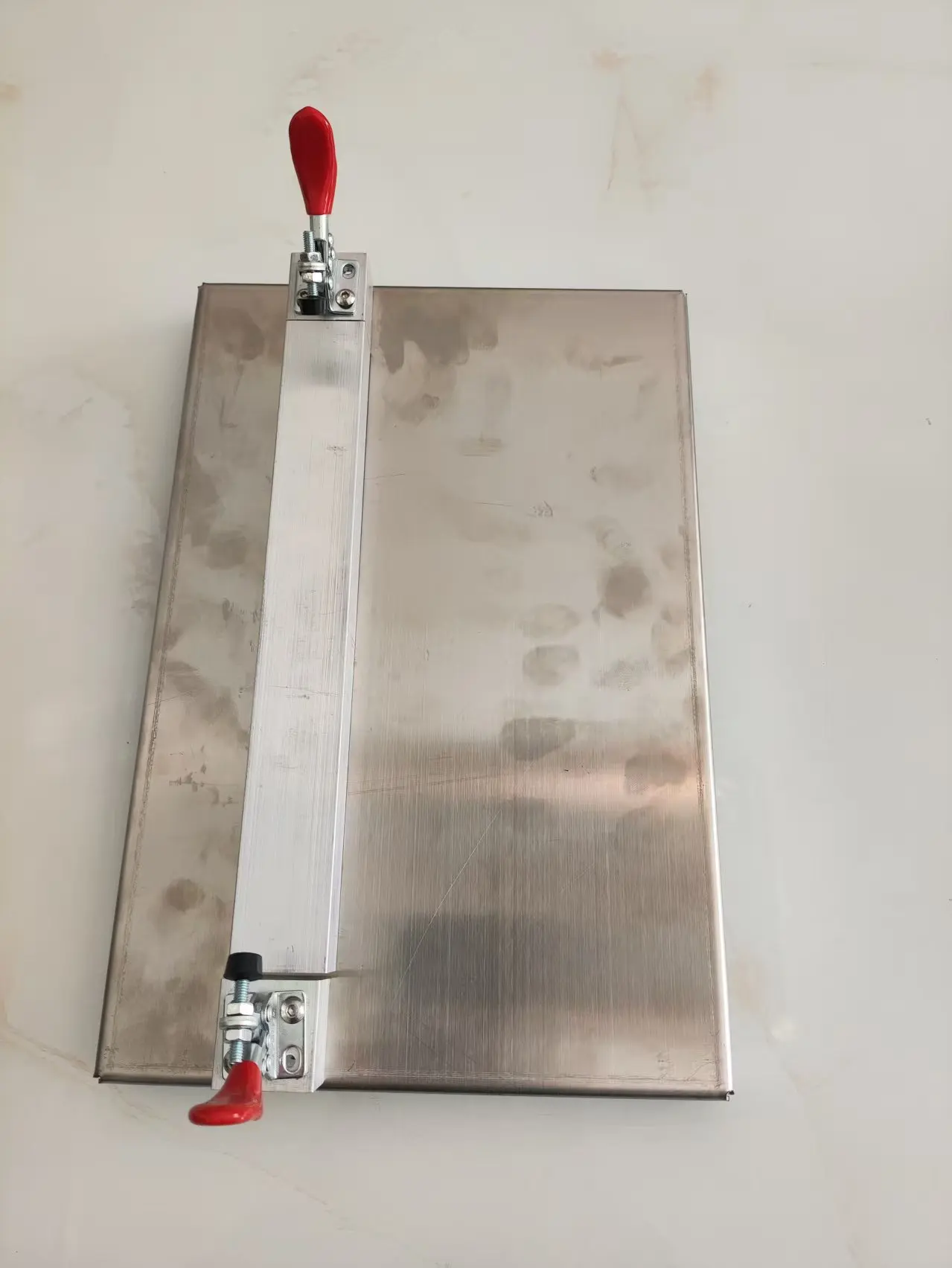 Satinless steel board hair strands holder for making tapes in hair extension and k tips hair extensions