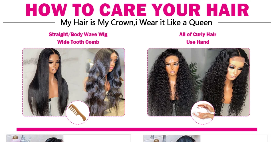Queenlike Chocolate Brown 4# Color Straight Human Hair Wig 13x4 HD Transparent Lace Front Wig Pre Plucked Natural Hairline Remy Human Hair Wig For Black Women