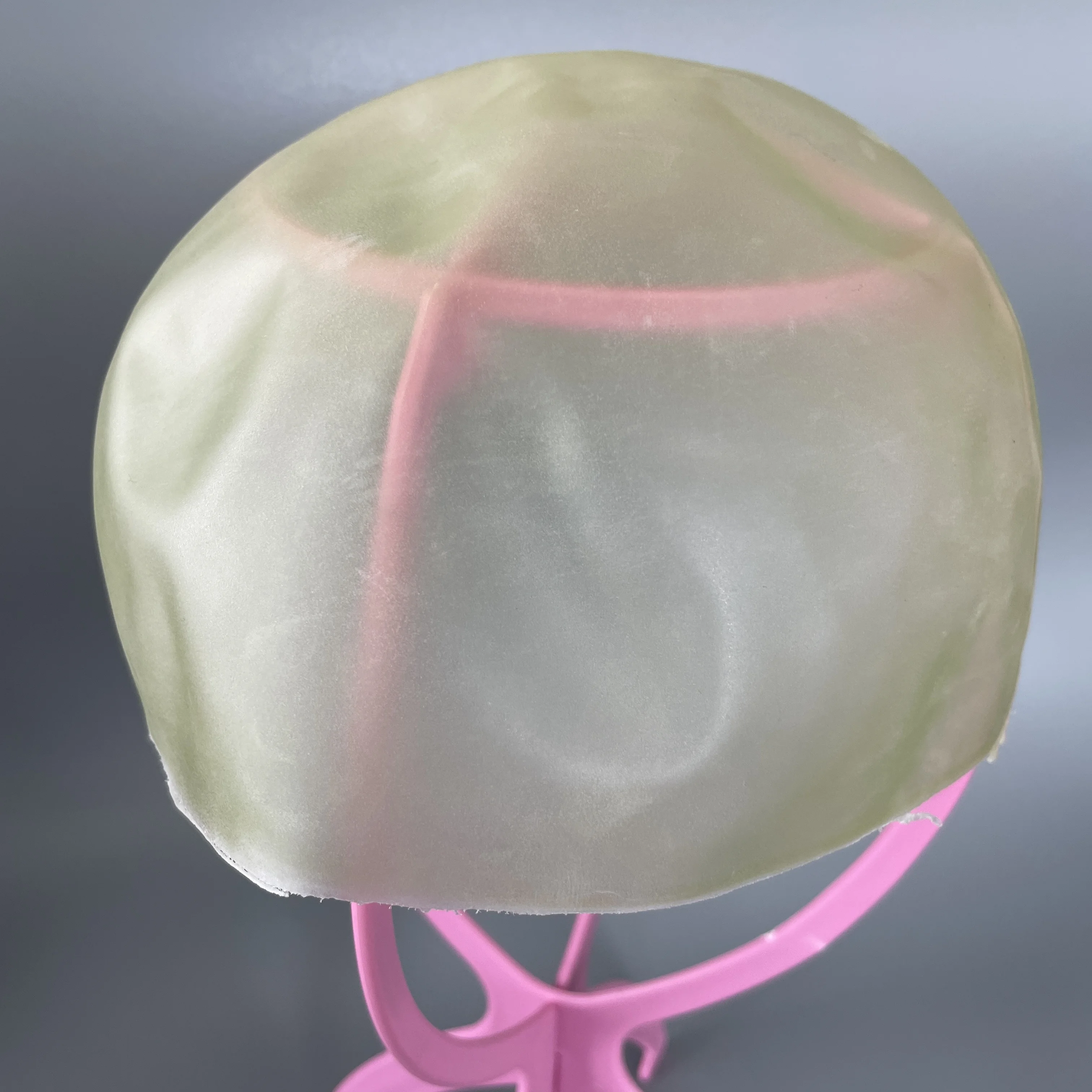 Biofilm Pu Skin Cap for Making Men's Toupee Topper Hair Injection Wigs