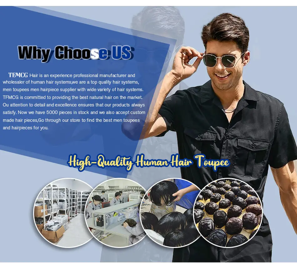 Toupee Men Invisible Hairline Lace With 0.04mm Soft PU Male Hair Prosthesis Breathable Men Wig Natural Human Hair System For Men