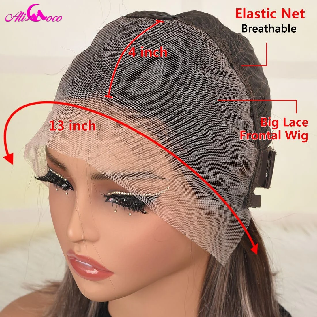 200 Density Ombre Ash Blonde Brown Roots 13x4 Lace Front Straight Wig Transparent Lace Front Human Remy Hair Wigs for Women