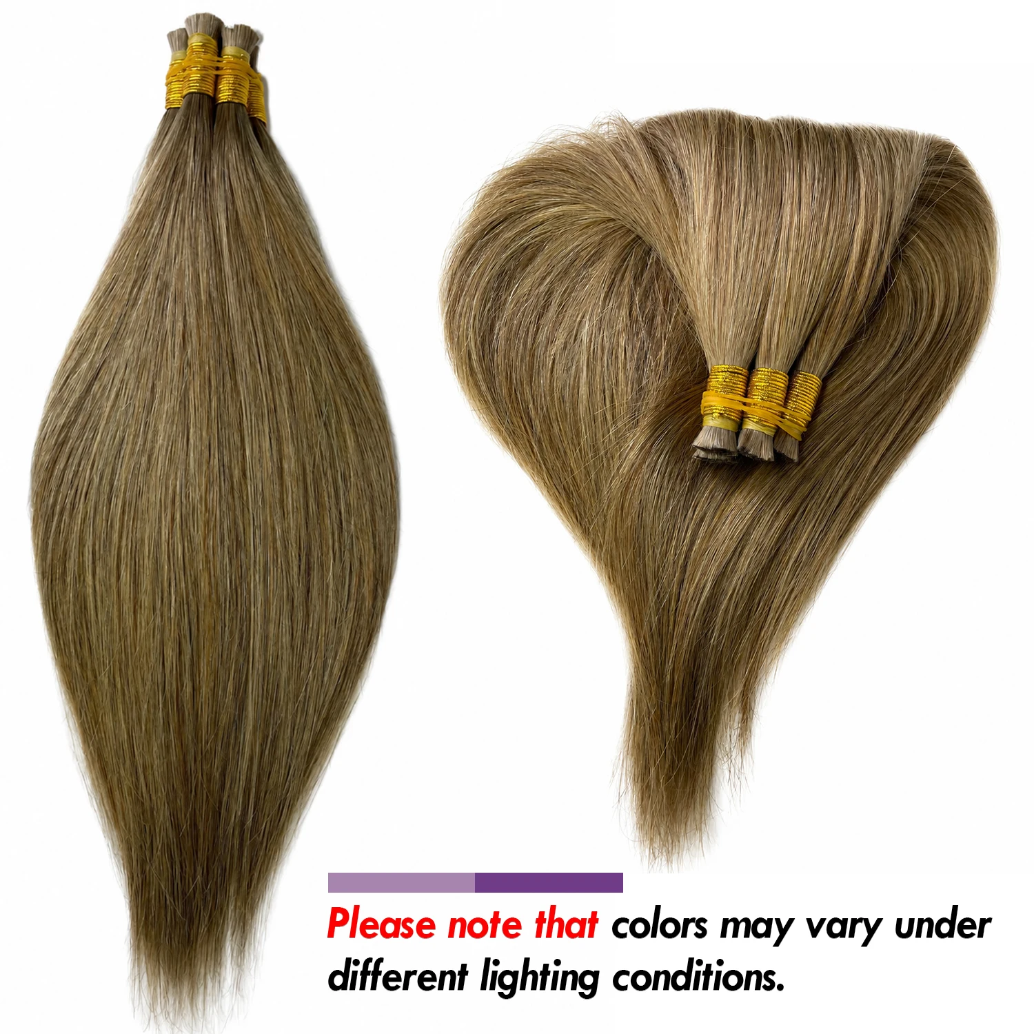 Human Braiding Hair Ash Brown Straight Bulk Human Hair For Braiding No Weft 100% Unprocessed Brazilian Human Hair Braiding Hair