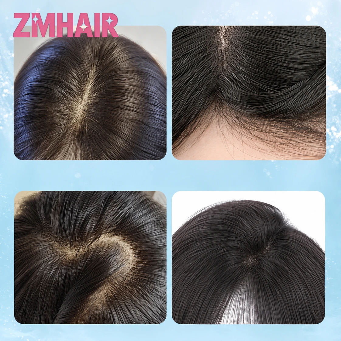 2# Dark Chocolate Brown Natural Straight 100% Silk Base 100% Human Hair Wigs Peruvian Glueless #2 6x6 Silk Top Lace Frontal Wigs