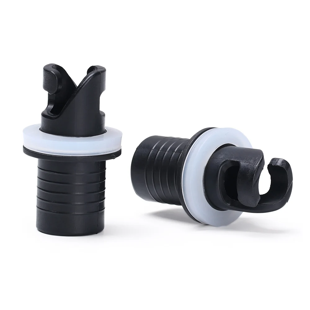 Water Sports Inflatable Boat Connector PVC Nylon Air Valve Caps Screw Hose Adapter Raft Foot Pump Fishing Kayak Boat Accessories