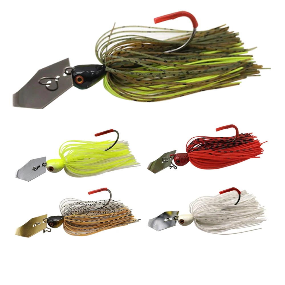 14G/18G Spinner Bait fishing lure fishing tackle balde Jig fishing skirt Fishing accessories for pike bass fish