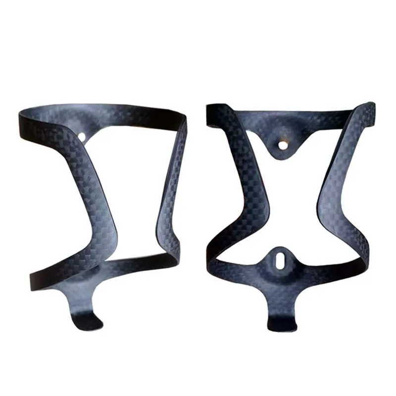 Modified 10g±3g Hot Ultralight 3k full Carbon Fiber Water Bottle Cage MTB/Road Bicycle Botellero Carbono Bike Bottle Holder