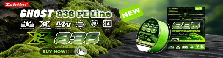 Zukibo 50/100M 100% Fluorocarbon Fishing Line High Quality Leader Line Super Strong Japan Clear Carbon Fiber Fishing Line 2-84lb