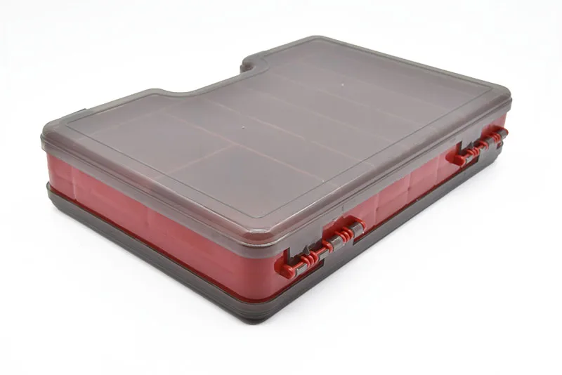 Double Sided Fishing Tackle Box Fishing Accessories Tool Storage Boxes Fish Hook Lure Fake Bait Boxes For Carp Fishing Goods
